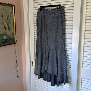 Anthropologie Adriano Goldschmeid Mermaid Maxi Skirt - Size Large